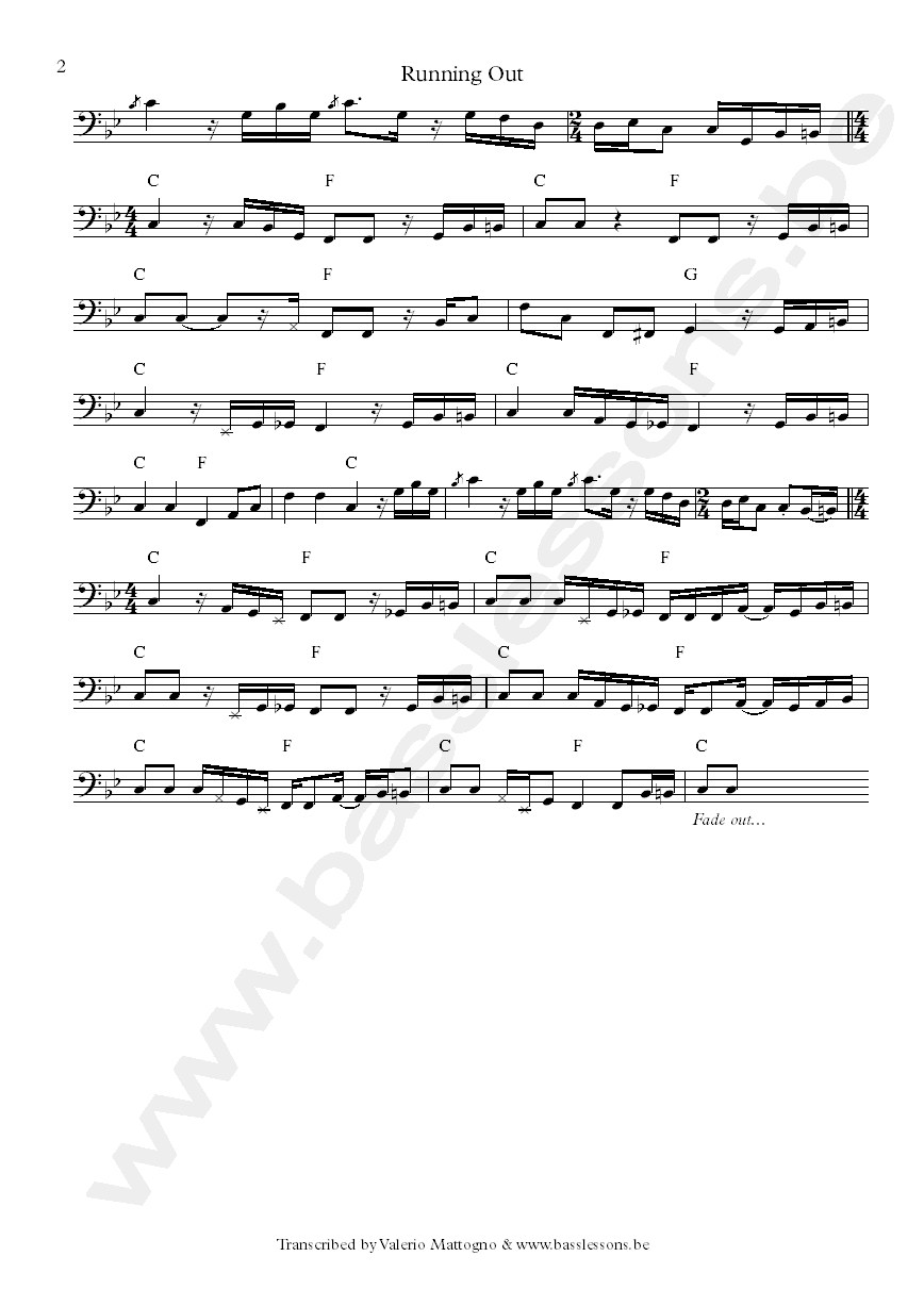 DMable John running out Donald duck dunnbass transcription part 2