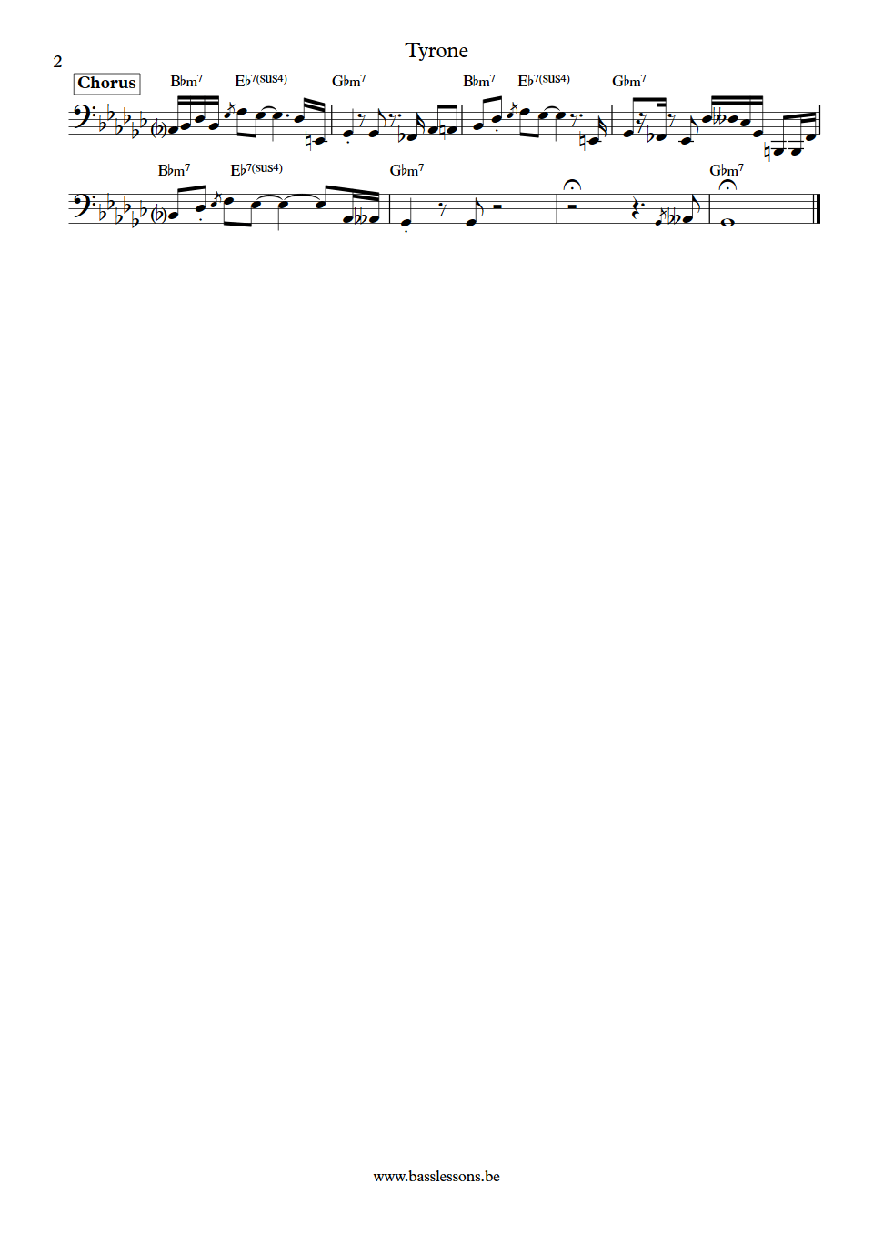 Erykah Badu Tyrone Hubert Eaves IV bass transcription part 2