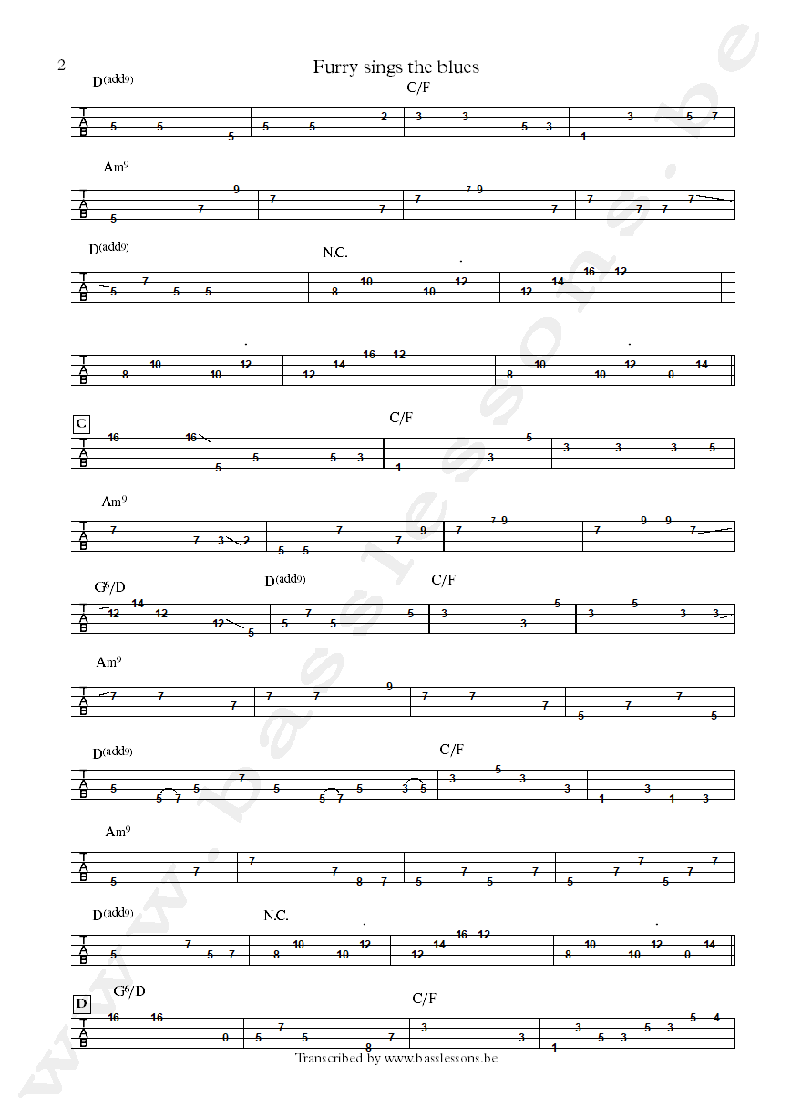 Joni itchell furry sings the blues max bannett bass tab part 2