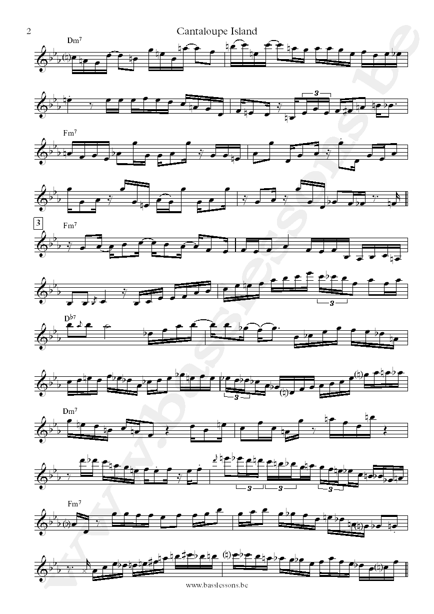 Cantaloupe Island Pat Metheny guitar solo part 2