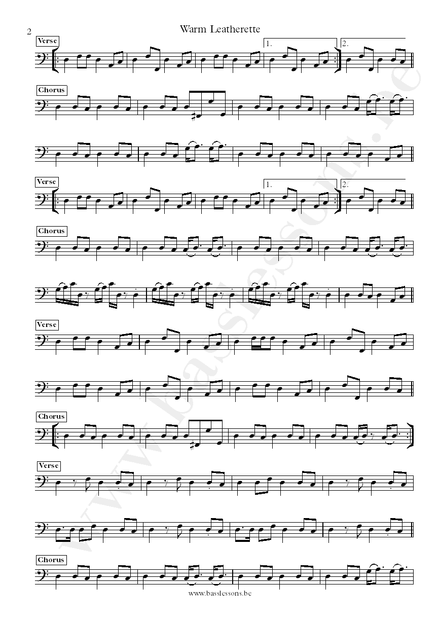 Grace Jones Warm Leatherette Robbie Shakespeare bass trascription part 2