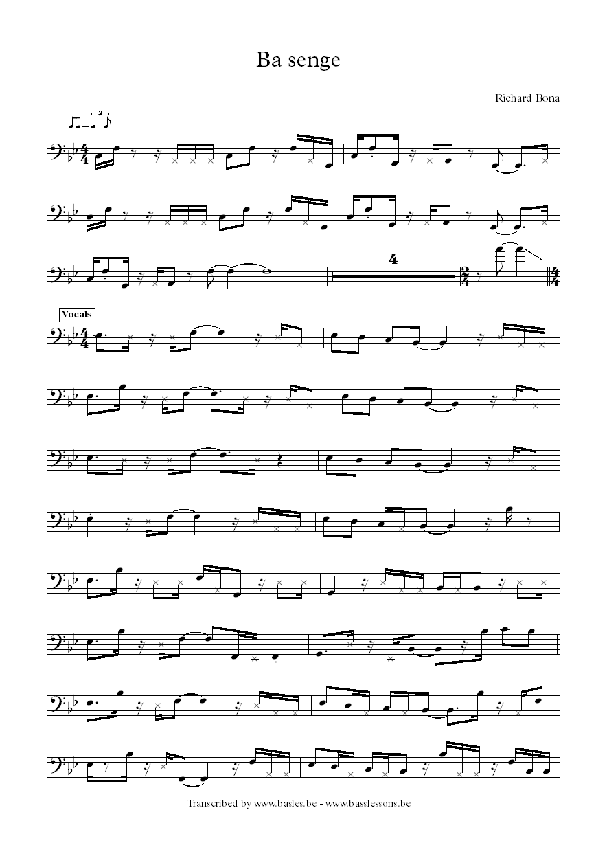 Richard Bona - Ba Senge