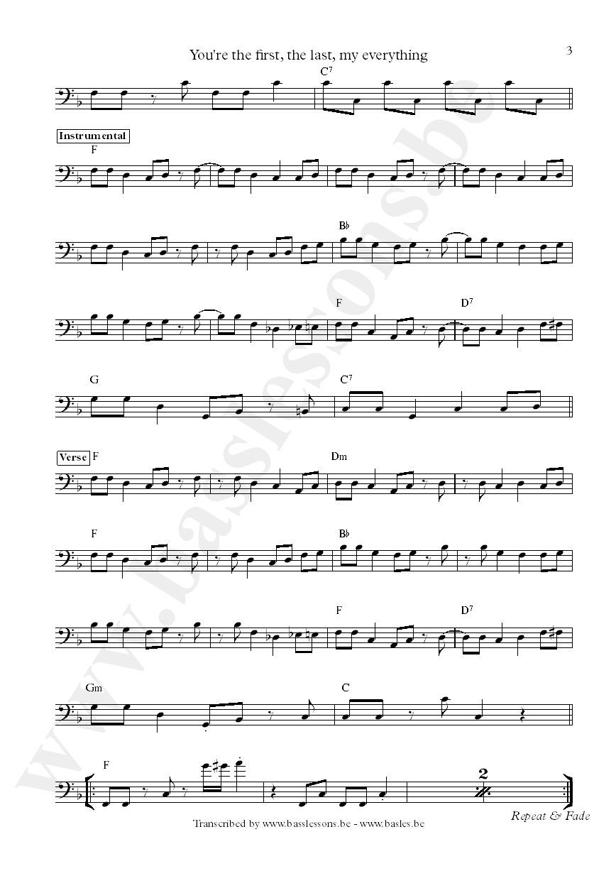 Barry White - You're my first, my last, my everything